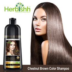 Chestnut Brown Herbishh Color Shampoo