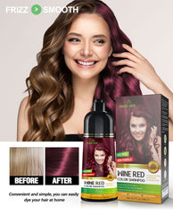 Wine Red Herbishh Color Shampoo