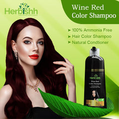 (Choose Red or Purple Shades) 3 pcs Color Shampoo + Free 1 pc Argan Hair Mask
