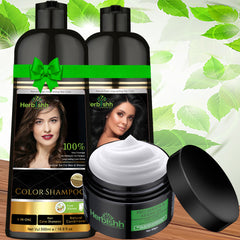 (Choose Gold or Blonde Shades) 2 pcs Color Shampoo + Free 1 pc Argan Hair Mask