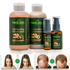 Herbishh Hair Volumizing Set - 4 items in set