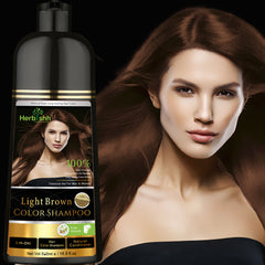 (Choose Brown or Black Shades)  1pc Herbishh Color Shampoo