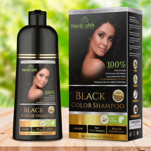 Black Herbishh Color Shampoo